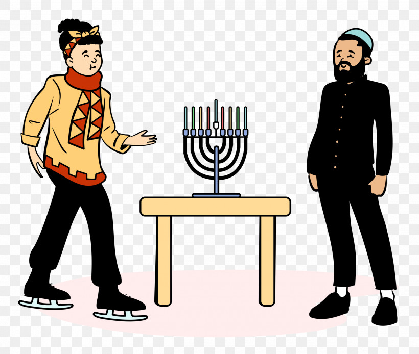 Hanukkah, PNG, 2500x2116px, Hanukkah, Behavior, Cartoon, Geometry, Human Download Free