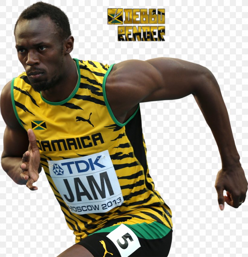 Usain Bolt Sprint 2013 World Championships In Athletics Olympic Games 100 Metres, PNG, 877x911px, 100 Metres, 200 Metres, Usain Bolt, Adidas Grand Prix, Asafa Powell Download Free