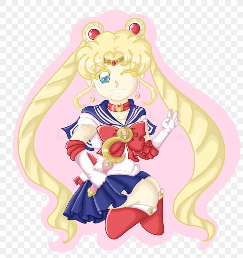Chibiusa Sailor Moon Sailor Jupiter ChibiChibi, PNG, 900x959px, Watercolor, Cartoon, Flower, Frame, Heart Download Free