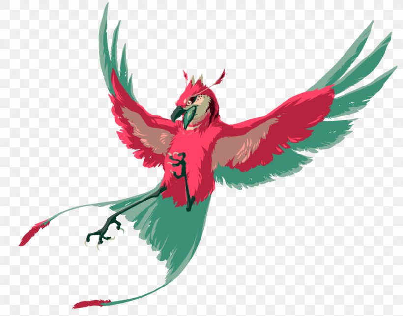 Parrot Legendary Creature Beak Clip Art, PNG, 1024x803px, Parrot, Art, Beak, Bird, Computer Download Free