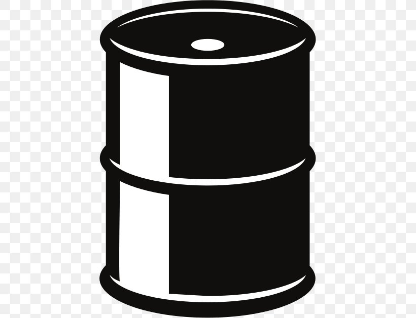 Barrel Petroleum Drum, PNG, 427x628px, Barrel, Barrel Of Oil Equivalent, Black And White, Cylinder, Drum Download Free