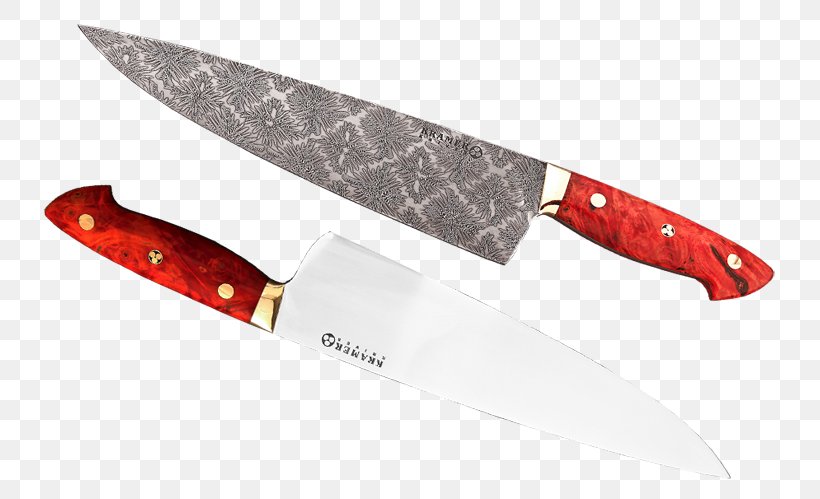 Bowie Knife Hunting & Survival Knives Utility Knives Kitchen Knives, PNG, 750x499px, Bowie Knife, Blade, Bob Kramer, Cold Weapon, Cutting Tool Download Free