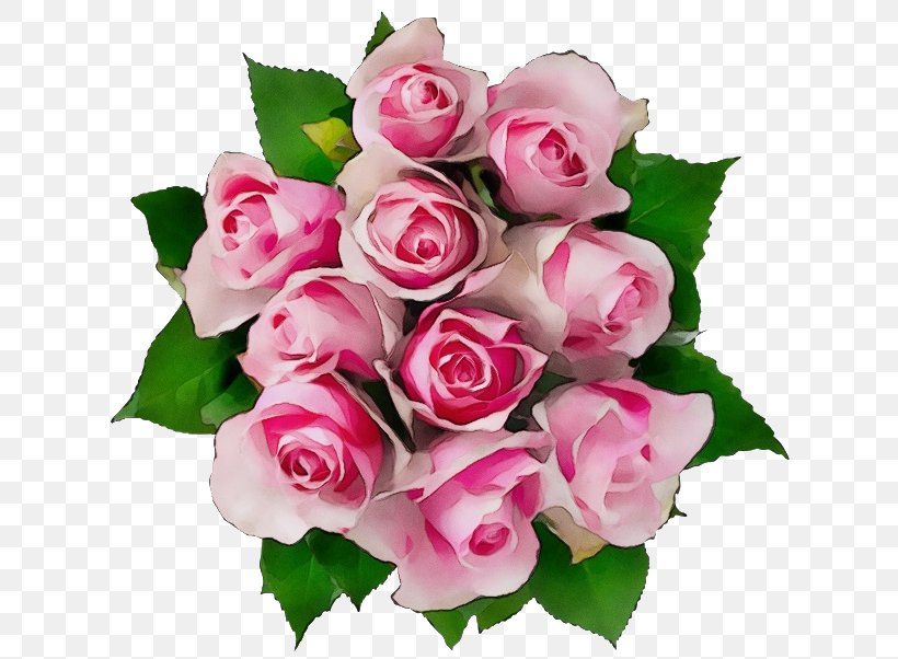 Garden Roses, PNG, 640x602px, Watercolor, Bouquet, Cut Flowers, Flower, Flowering Plant Download Free