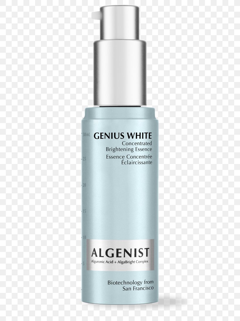 Lotion Algenist GENIUS WHITE Brightening Anti-Aging Cream Skin Care, PNG, 559x1096px, Lotion, Cream, Liquid, Milliliter, Ounce Download Free