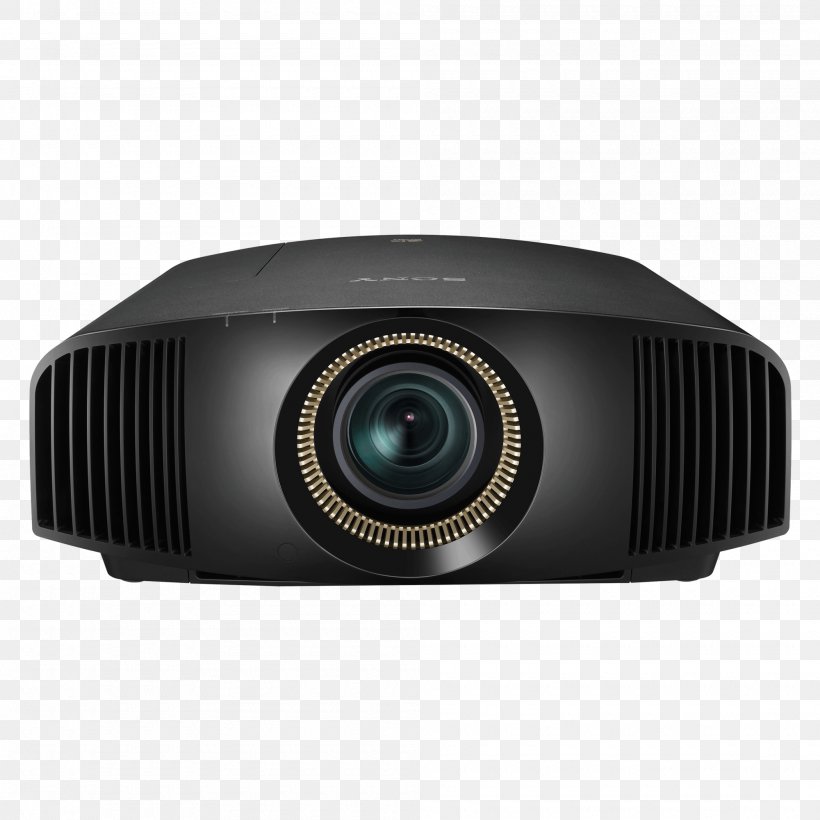 Sony VPL VW550ES 4096 X 2160 SXRD Projector, PNG, 2000x2000px, 4k Resolution, Projector, Camera Lens, Cinema, Home Theater Systems Download Free
