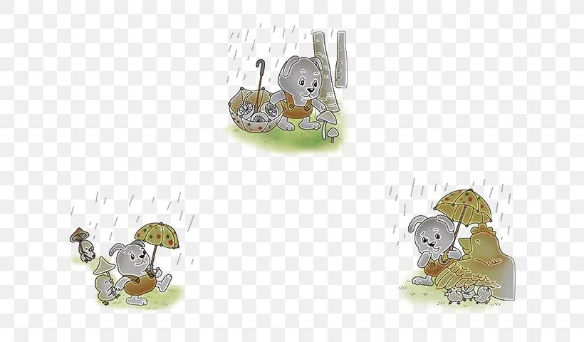 Cartoon Umbrella Rain Illustration, PNG, 720x480px, Cartoon, Android, Animal Crossing, Designer, Foxes Download Free