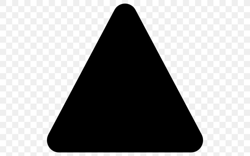 Triangle Arrow, PNG, 512x512px, Triangle, Black, Black And White, Computer Font, Monochrome Download Free