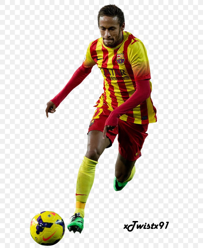 Neymar FC Barcelona Football Player 2017–18 UEFA Champions League, PNG, 595x1000px, Neymar, Ball, Fc Barcelona, Football, Football Player Download Free