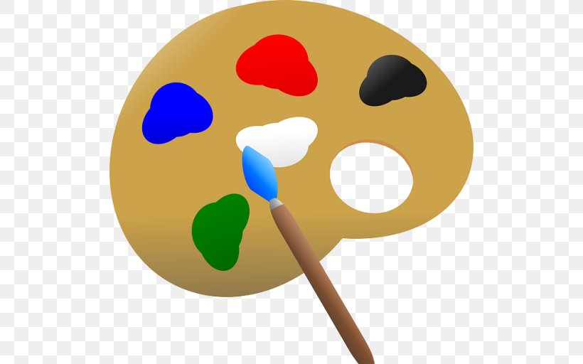 Palette Clip Art Paint Brushes Painting, PNG, 512x512px, Palette, Art, Artist, Brush, Color Download Free