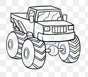 Get Wallpaper Car Drawing Monster Truck Png 678x600px Car Area Artwork For Android Free