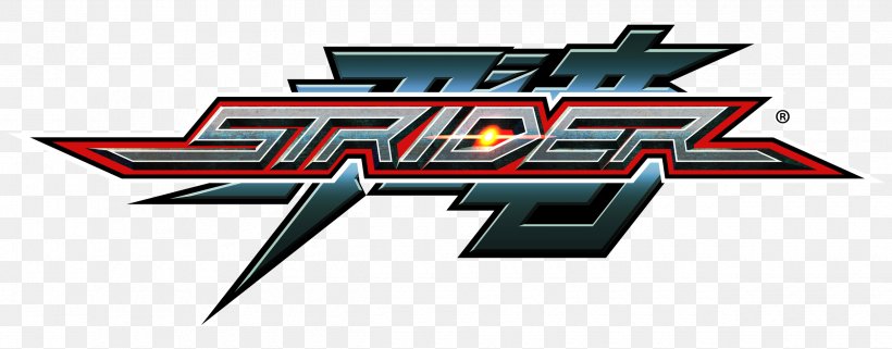 Strider 2 Strider II Strider Hiryu Capcom, PNG, 2500x981px, Strider, Brand, Capcom, Double Helix Games, Logo Download Free