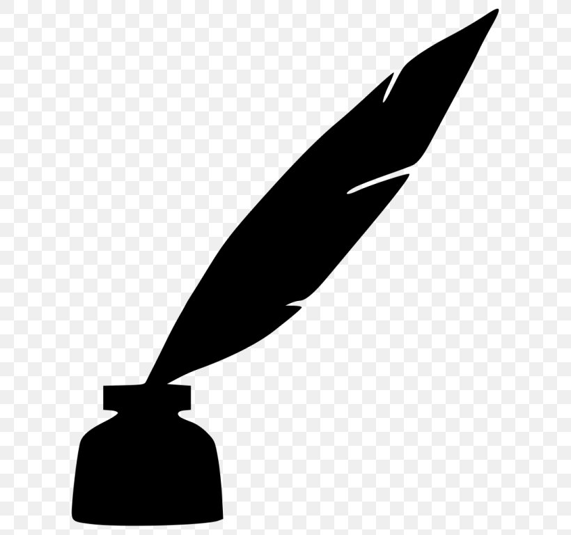Paper Quill Pen Inkwell, PNG, 768x768px, Paper, Beak, Bird, Black, Black And White Download Free