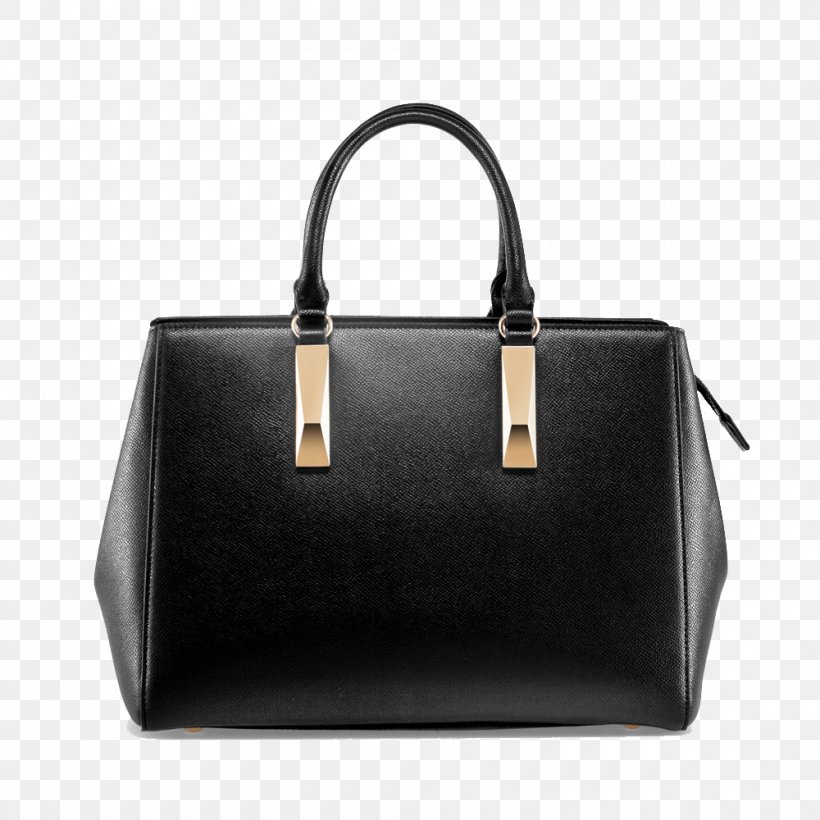 Tote Bag Handbag Leather Black, PNG, 1000x1000px, Tote Bag, Bag, Baggage, Black, Brand Download Free