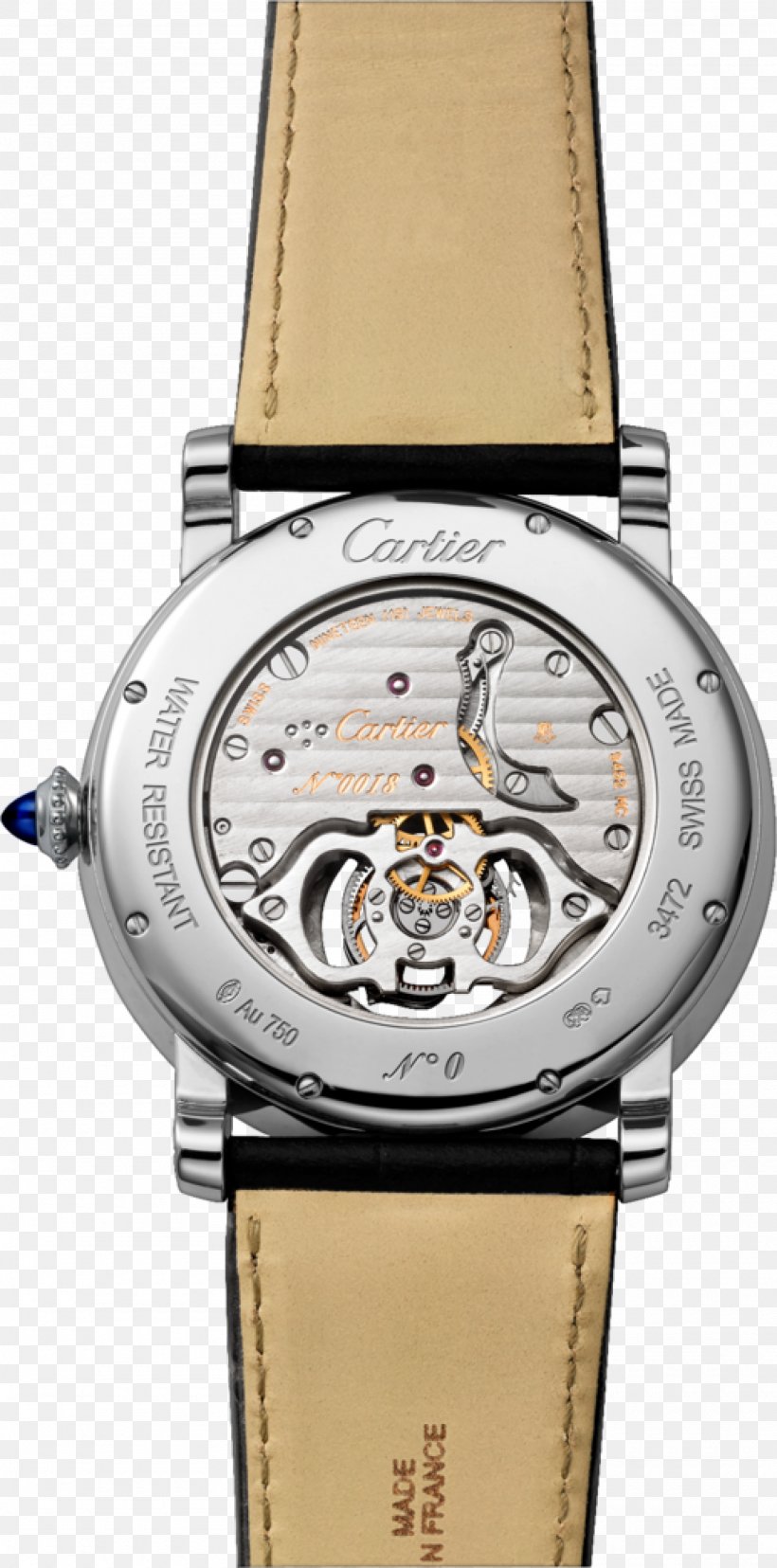 Watch Tourbillon Rotonde De Cartier Clock, PNG, 2000x4039px, Watch, Brand, Cartier, Cartier Tank, Clock Download Free