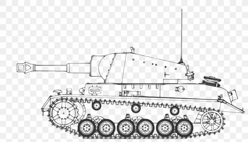 10.5 Cm LeFH 18 Heuschrecke 10 Panzer IV Self-propelled Gun Geschützwagen Tiger, PNG, 1016x583px, Heuschrecke 10, Artillery, Assault Gun, Auto Part, Black And White Download Free