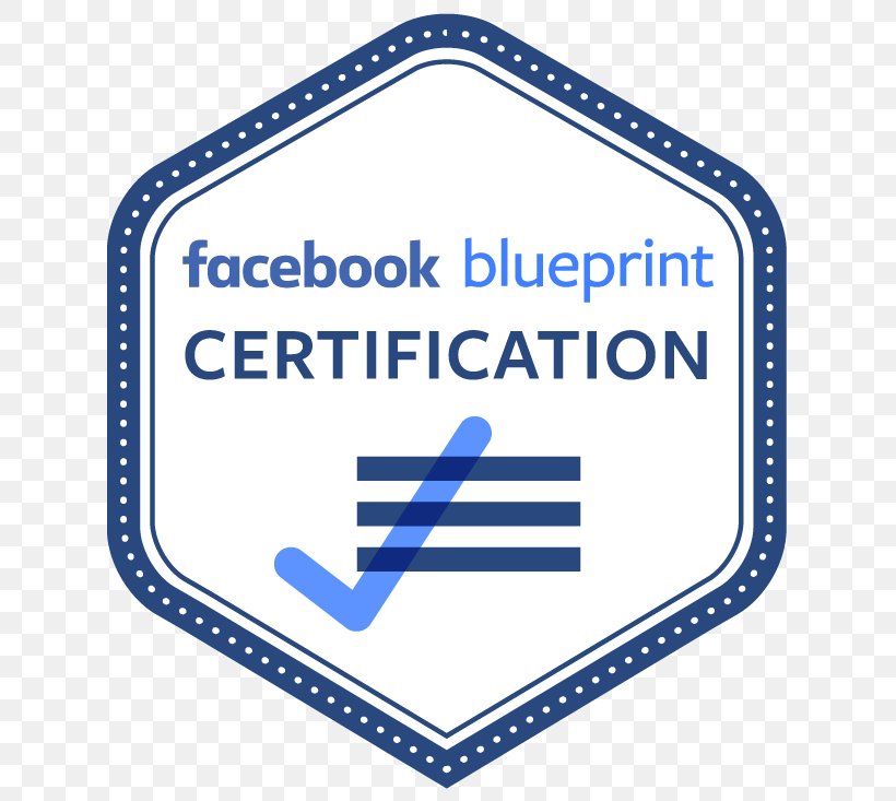 Facebook Blueprint Advertising Professional Certification, PNG, 733x733px, Facebook Blueprint, Advertising, Area, Blog, Blue Download Free