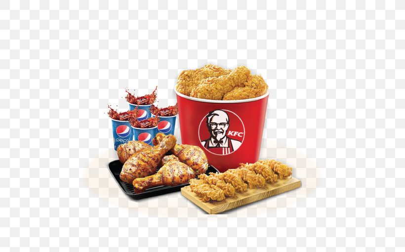 KFC Hamburger Taco Bell Restaurant, PNG, 510x510px, Kfc, Chicken Nugget, Cuisine, Delivery, Dish Download Free