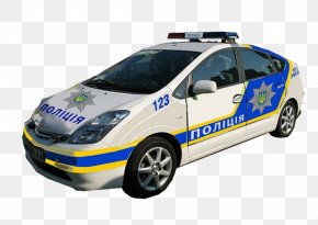 Car - Ukraine Police Car Battenberg Cake Police Car PNG
