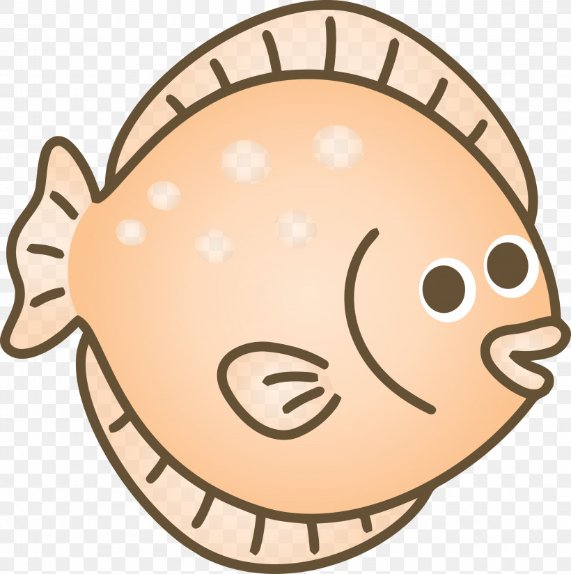 Cartoon Head Cheek Snout Smile, PNG, 2983x3000px, Flounder, Cartoon, Cartoon Flounder, Cheek, Fawn Download Free