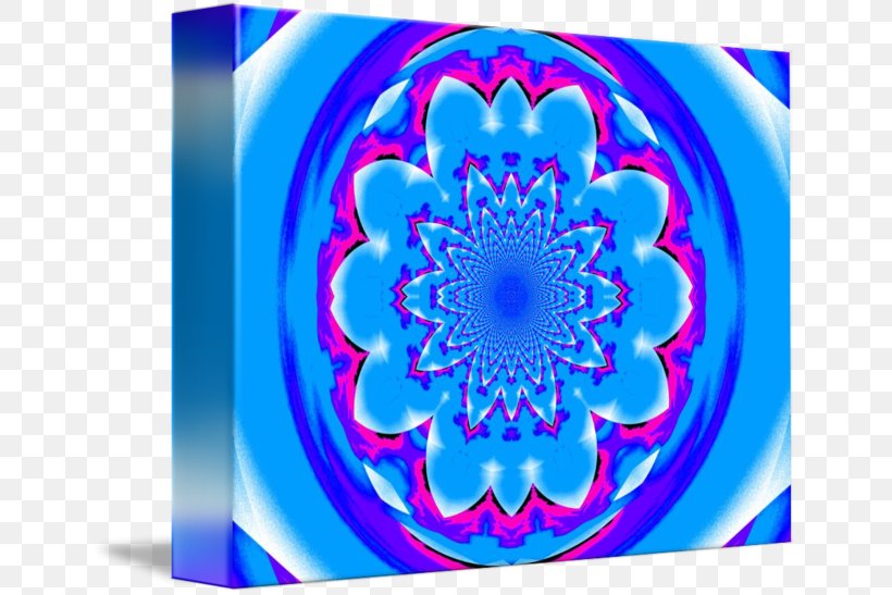 Fractal Art Cobalt Blue Kaleidoscope Symmetry Pattern, PNG, 650x547px, Fractal Art, Art, Blue, Cobalt, Cobalt Blue Download Free