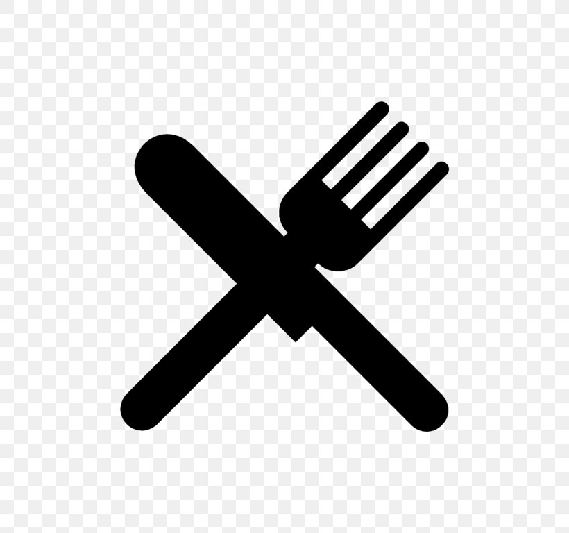 Knife Fork Spoon Clip Art, PNG, 768x768px, Knife, Black And White, Document, Fork, Plate Download Free