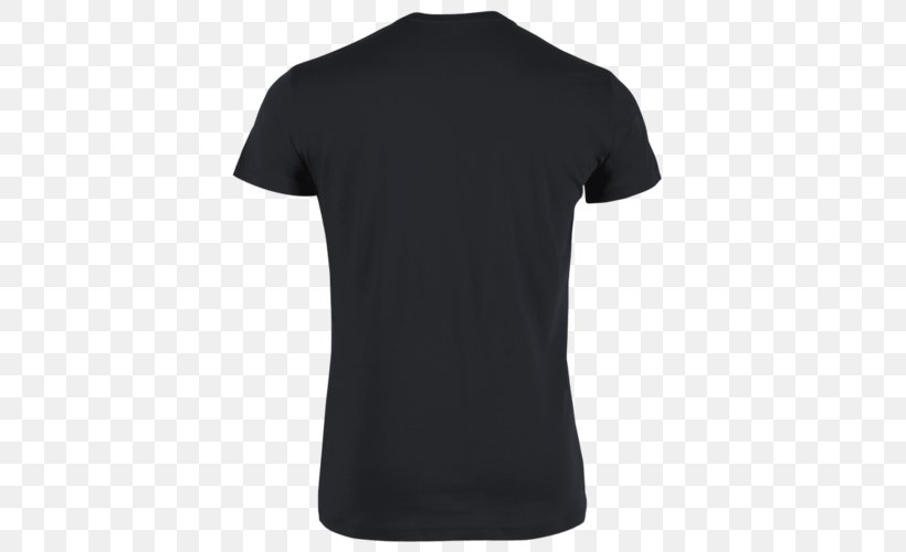 T-shirt Hoodie Clothing Sleeve, PNG, 500x500px, Tshirt, Active Shirt, Black, Clothing, Collar Download Free