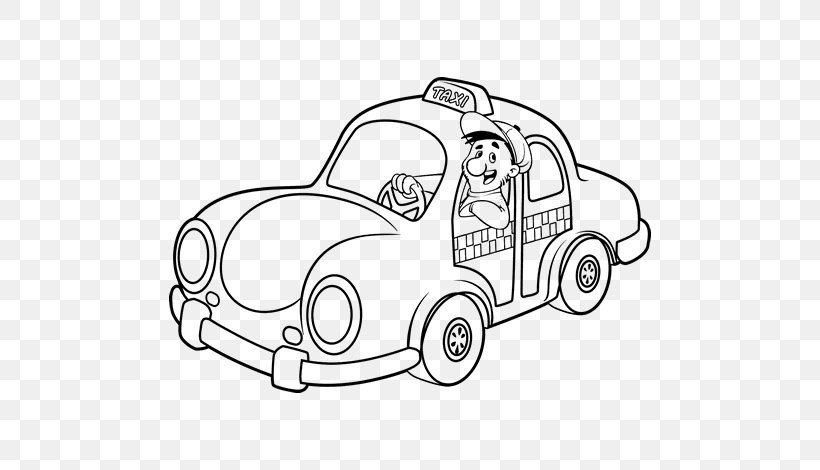 Taxi Driver Monsells, S.L. Drawing Clip Art, PNG, 600x470px, Taxi, Architectural Drawing, Area, Automotive Design, Black And White Download Free