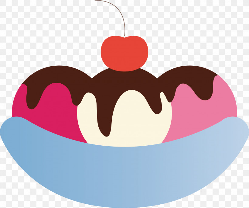 Banana Split, PNG, 3000x2503px, Banana Split, Cake, Cherry, Dessert, Dish Download Free