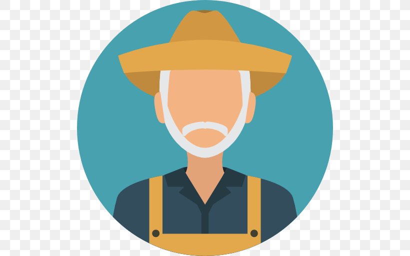 Farmer, PNG, 512x512px, Farmer, Agriculture, Facial Hair, Farm, Hat Download Free