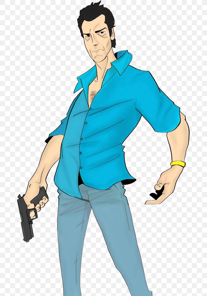 Grand Theft Auto: Vice City Tommy Vercetti Video Game, PNG, 683x1171px, Grand Theft Auto Vice City, Arm, Art, Cartoon, Character Download Free