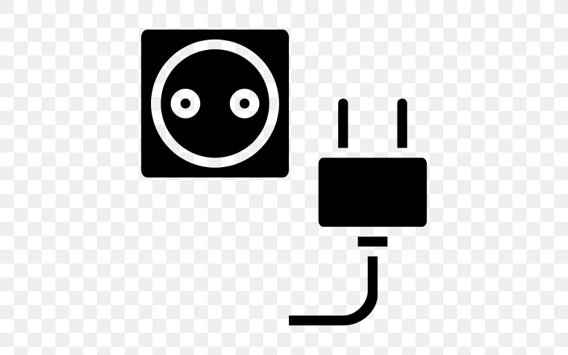 AC Power Plugs And Sockets Power Strips & Surge Suppressors Electricity, PNG, 512x512px, Ac Power Plugs And Sockets, Battery, Black, Black And White, Electric Power Download Free