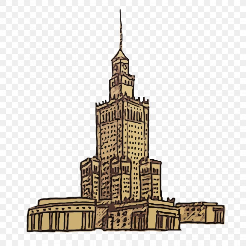 Palace Of Culture And Science Drawing Art Architecture, PNG, 1660x1660px, Palace Of Culture And Science, Architecture, Art, Building, Drawing Download Free