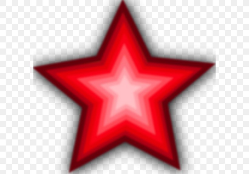 Red Star Clip Art Png 600x574px Star Free Content