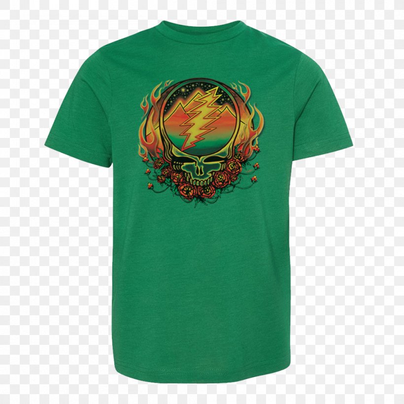 T-shirt Grateful Dead Bluza Fire Hoodie, PNG, 1000x1000px, Tshirt, Active Shirt, Art, Bluza, Brand Download Free