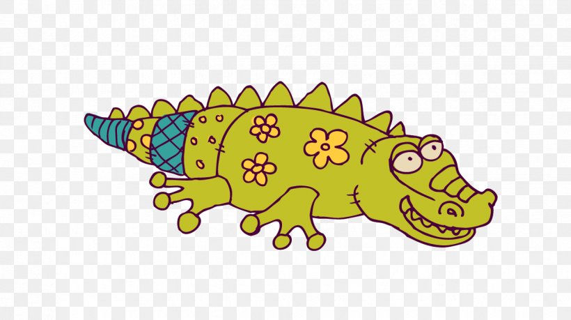 Vector The Crocodile, PNG, 1225x686px, Crocodile, Cartoon, Crocodiles, Drawing, Organism Download Free