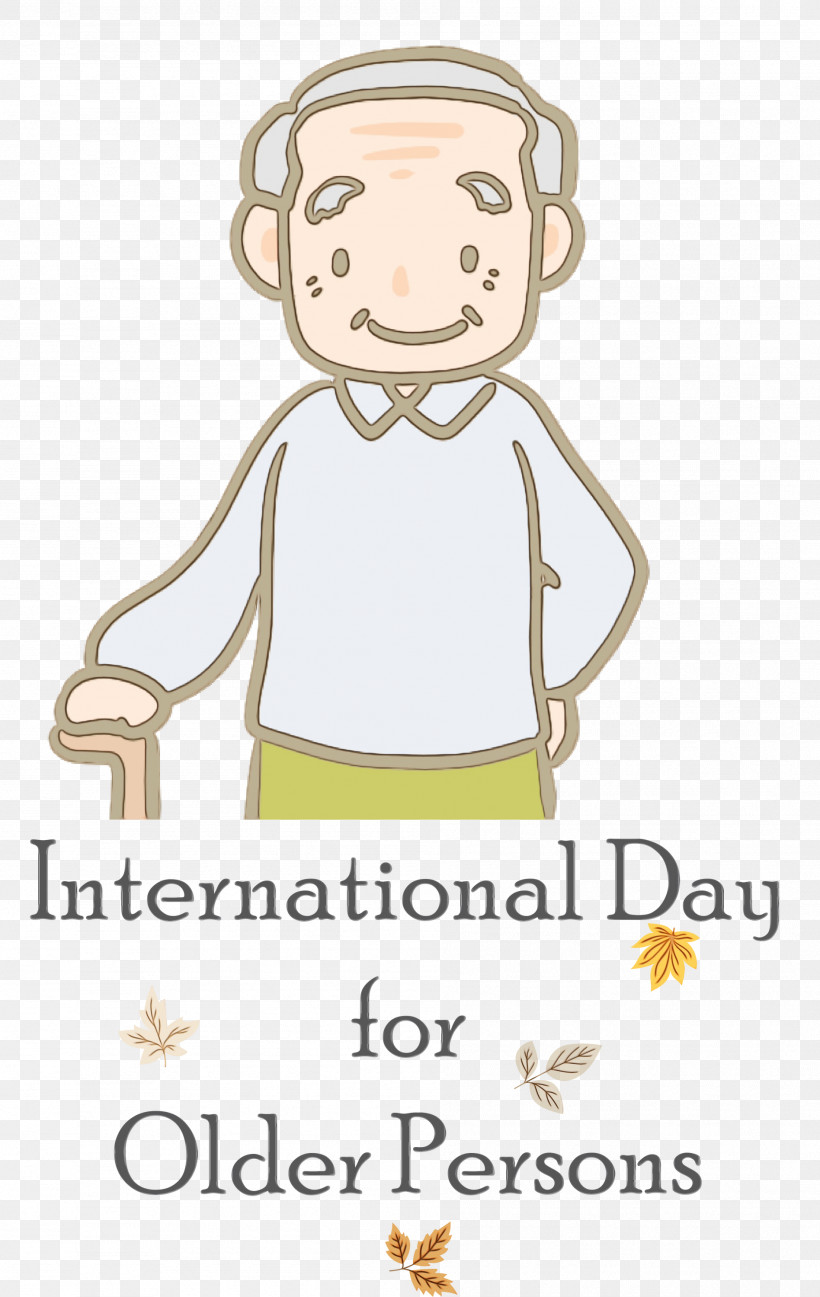 Cartoon Logo Human Face Character, PNG, 1896x3000px, International Day For Older Persons, Cartoon, Character, Face, Happiness Download Free