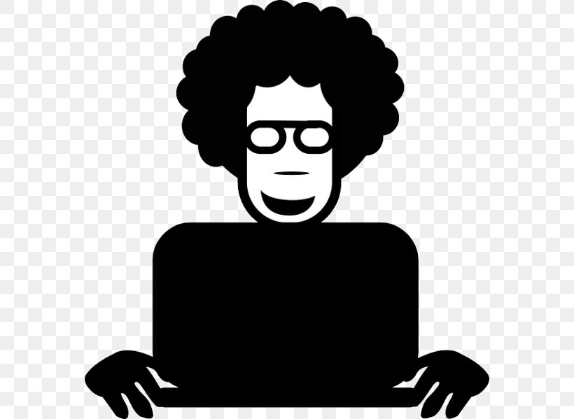 Laptop Clip Art, PNG, 578x599px, Laptop, Black And White, Computer, Head, Human Behavior Download Free