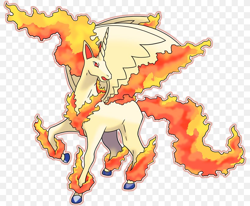 Rapidash Pokédex Pokémon Origins Ponyta, PNG, 800x676px, Rapidash, Art, Deviantart, Dragon, Evolution Download Free