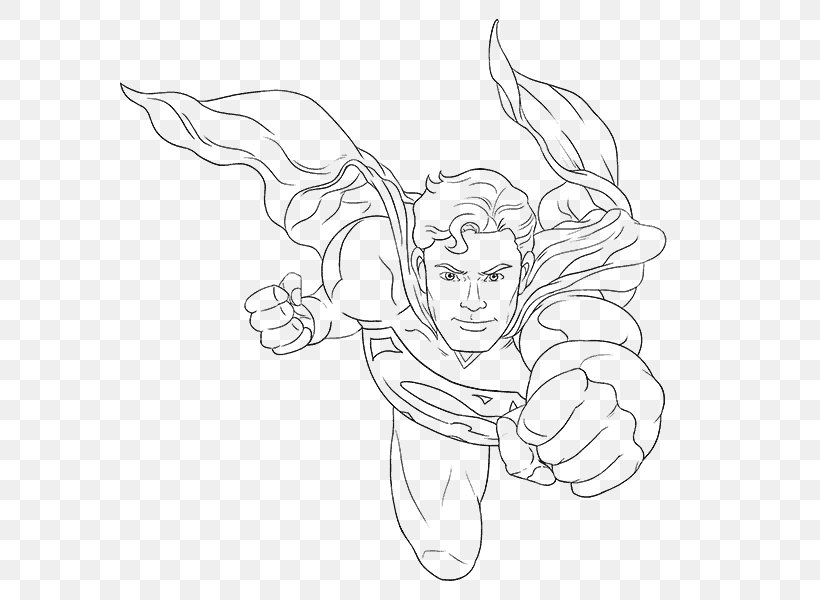 Superman Logo Drawing Sketch, PNG, 678x600px, Watercolor, Cartoon, Flower, Frame, Heart Download Free