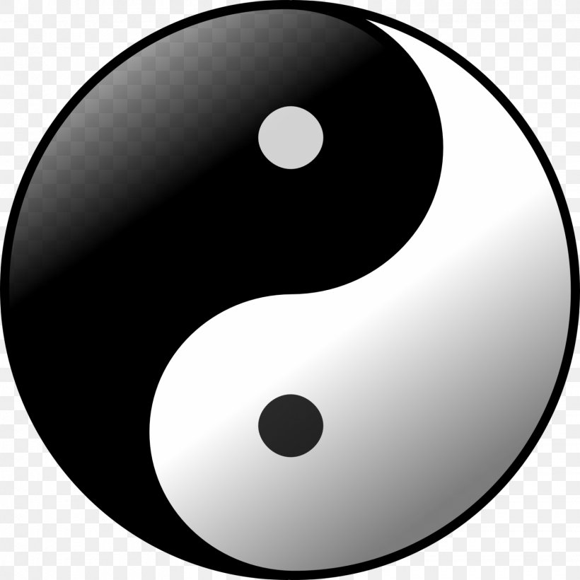 Yin And Yang The Book Of Balance And Harmony Clip Art, PNG, 1560x1560px, Yin And Yang, Black And White, Book Of Balance And Harmony, Meaning, Monochrome Download Free