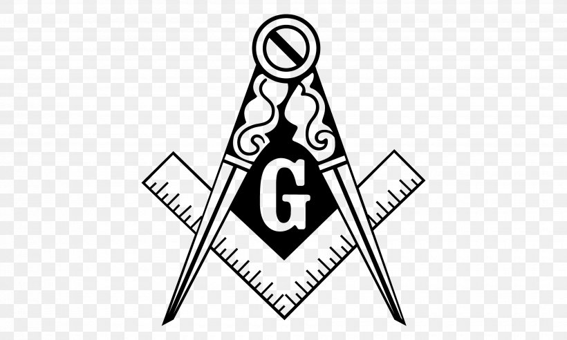 Freemasonry Square And Compasses Masonic Lodge Clip Art, PNG, 3500x2100px, Freemasonry, Area, Art, Black, Black And White Download Free