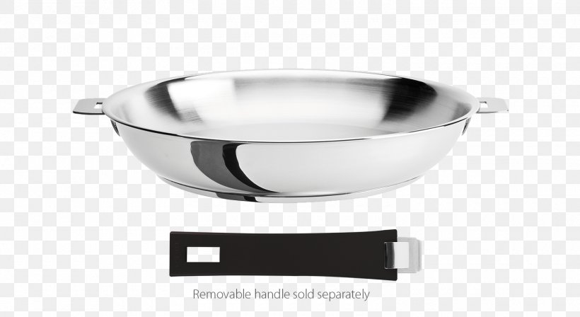 Frying Pan Cookware Non-stick Surface Handle Cristel SAS, PNG, 1500x820px, Frying Pan, Casserola, Cast Iron, Castiron Cookware, Cookware Download Free