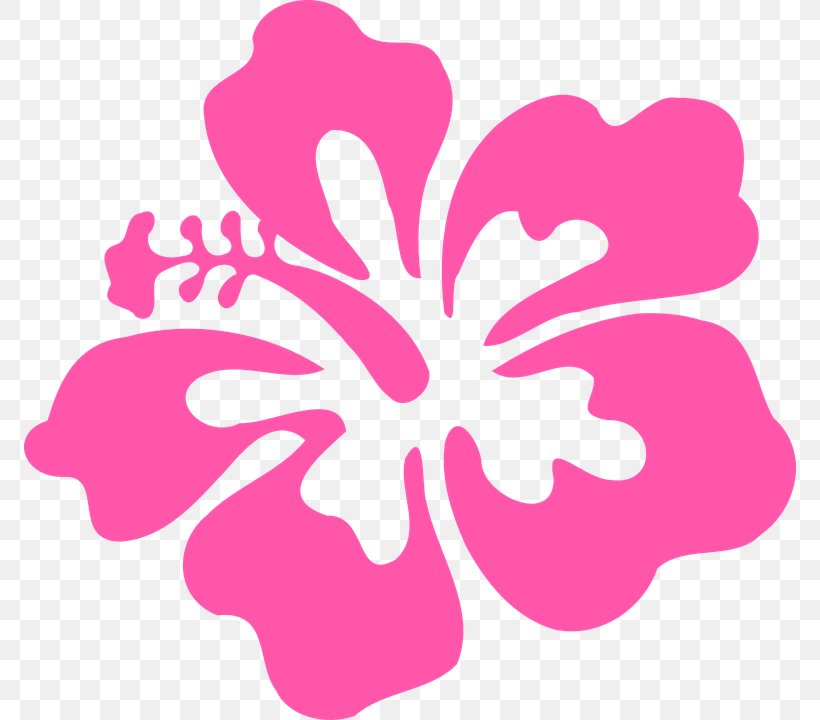 Hawaiian Hibiscus Flower Clip Art, PNG, 772x720px, Hibiscus, Alyogyne Huegelii, Flora, Floral Design, Flower Download Free