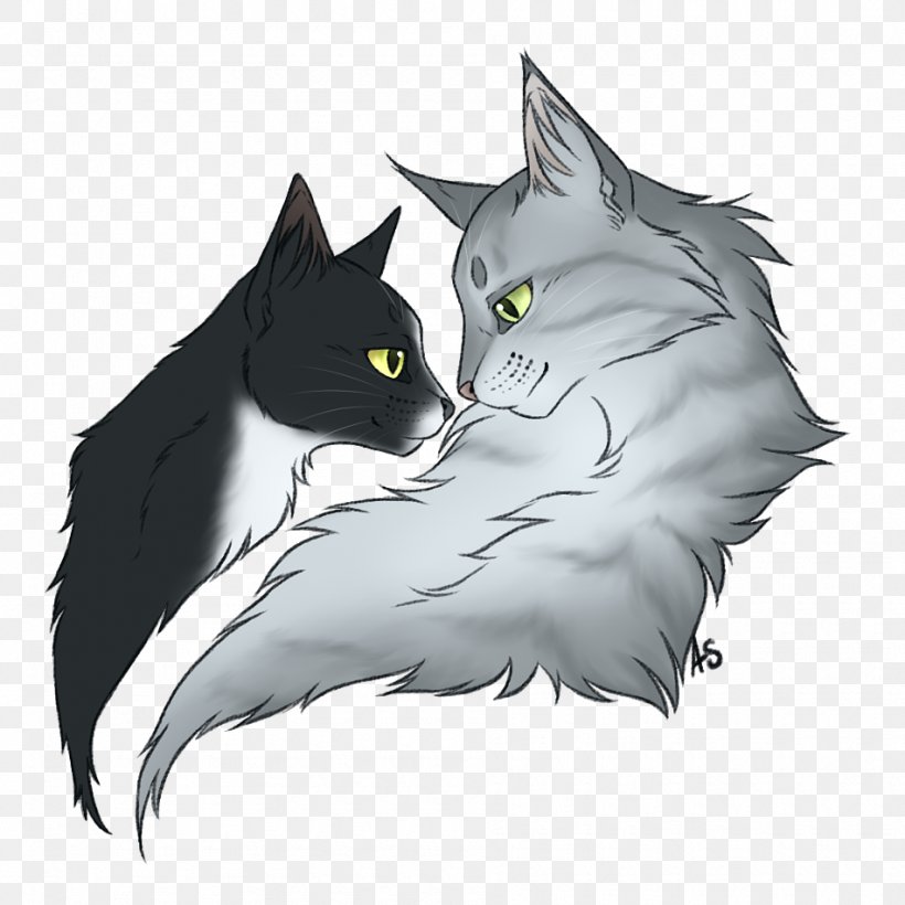 Maine Coon Kitten Warriors Whiskers Drawing, PNG, 950x950px, Maine Coon, Art, Black Cat, Carnivora, Carnivoran Download Free
