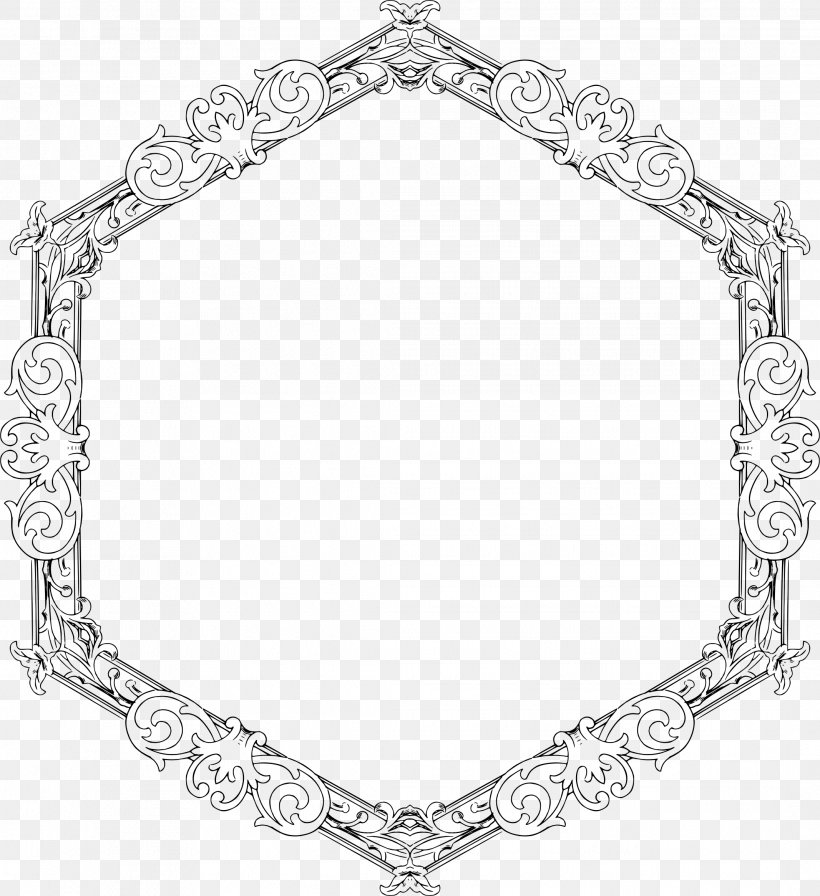 Picture Frames, PNG, 2134x2334px, Picture Frames, Black And White, Body Jewellery, Body Jewelry, Chain Download Free