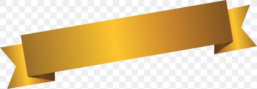 Gold Ribbon Label, PNG, 3001x1038px, Gold, Color, Computer Software, Designer, Material Download Free