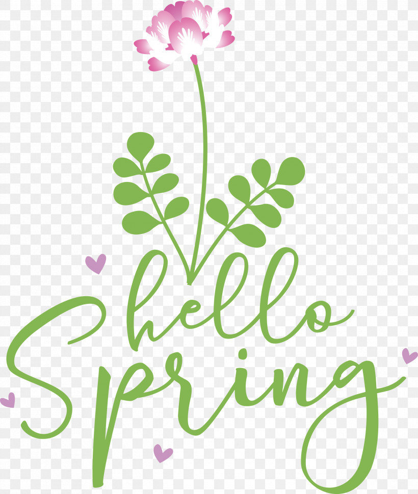 Hello Spring Spring, PNG, 2537x3000px, Hello Spring, Drawing, Leaf, Plant Stem, Plants Download Free