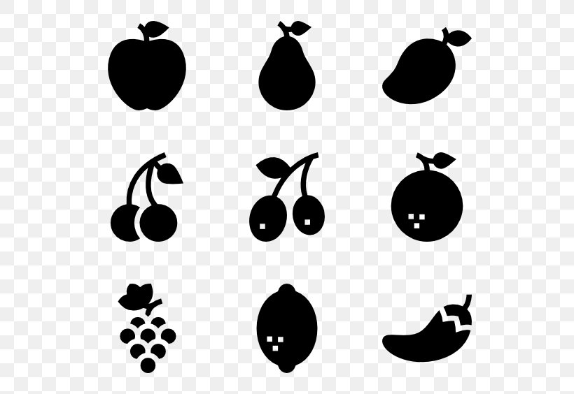 Fruit Clip Art, PNG, 600x564px, Fruit, Banana, Black, Black And White, Computer Download Free