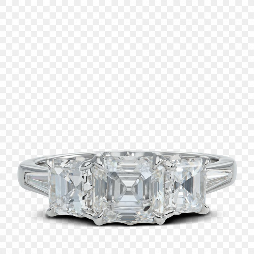 Wedding Ring Royal Asscher Diamond Company Engagement Ring, PNG, 1000x1000px, Ring, Asscher, Bling Bling, Blingbling, Crystal Download Free