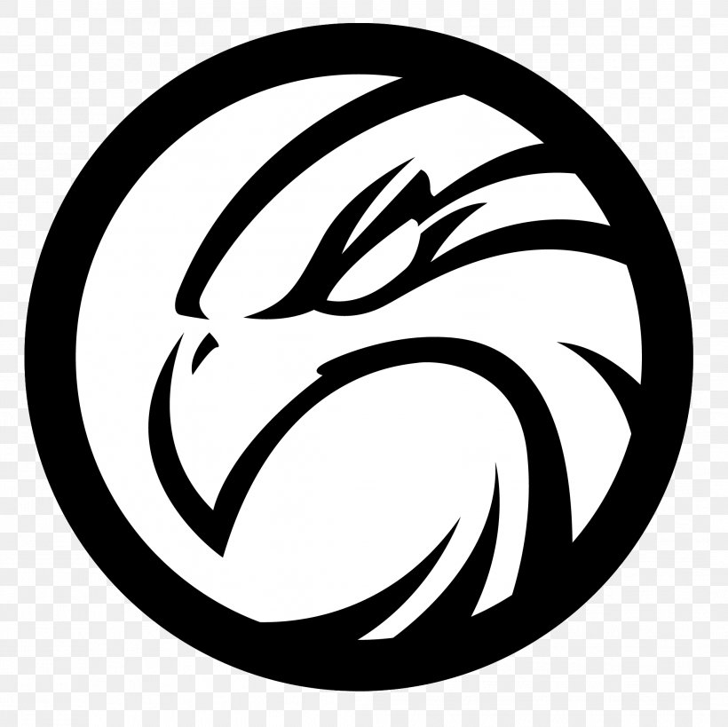 Logo Hawk Bird, PNG, 2114x2113px, Logo, Area, Bird, Black, Black And White Download Free
